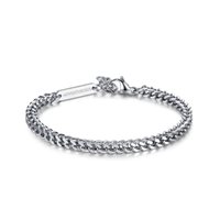 Bracciale Sagapo Uomo Ripple in Acciaio SRP17